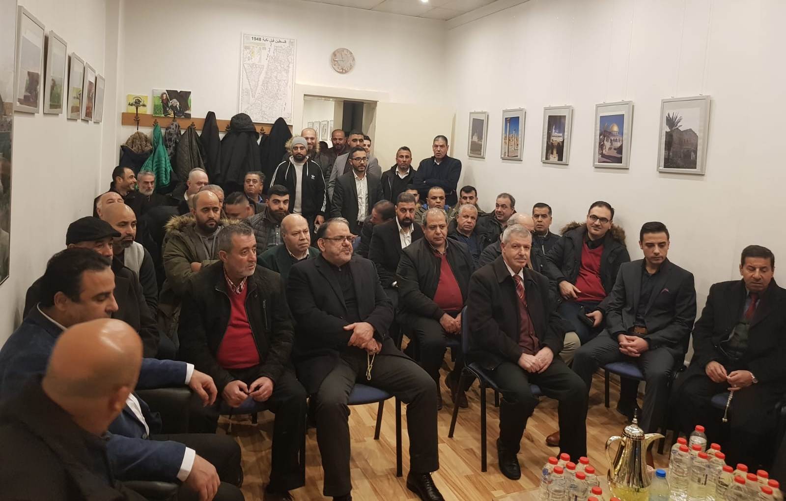 قراءة فاتحة إلآنسة مهى عثمان على المهندس الشاب أحمد مفلح