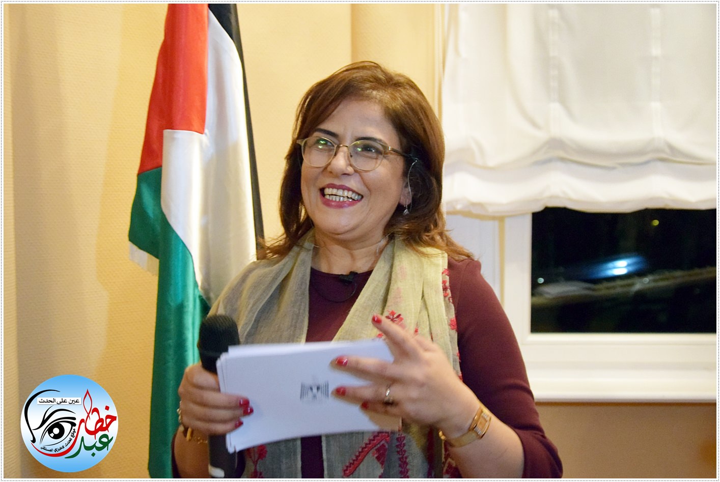 سفيرة فلسطين لدى ألمانيا الدكتورة خلود دعيبس