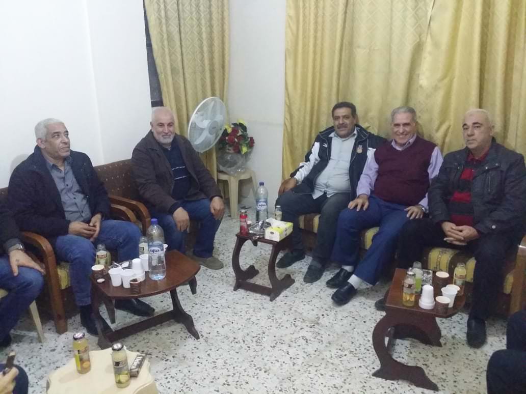 شعبة البداوي تزور ادارة نادي شبيبة فلسطين