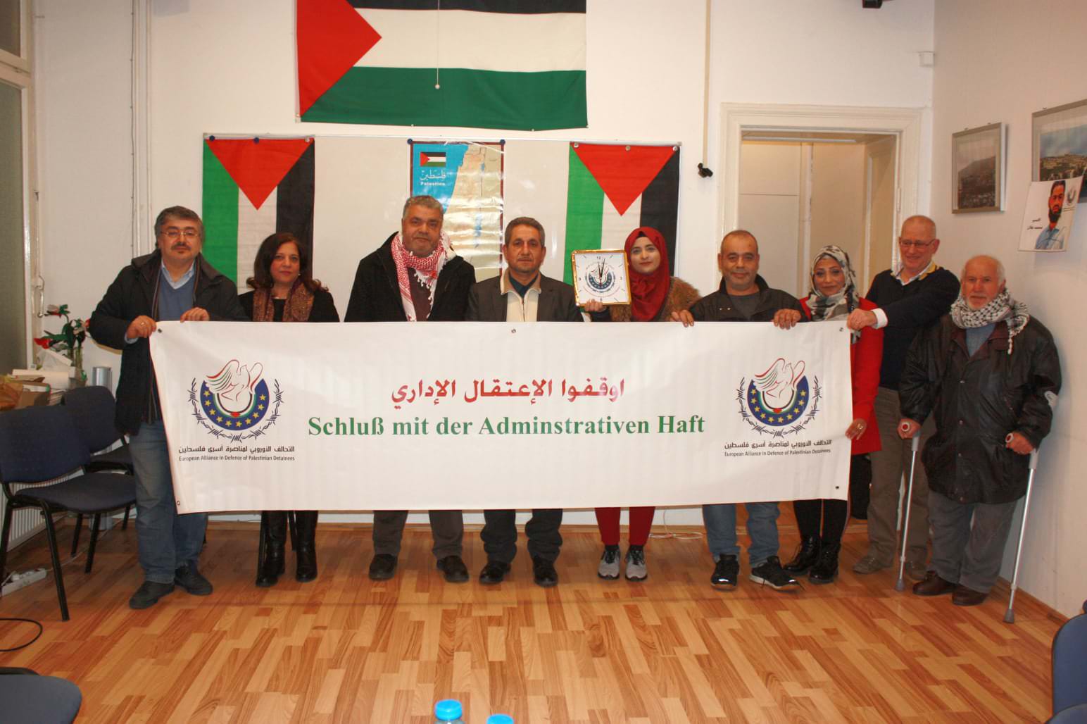 عقدت لجنة تنسيق برلين للتحالف الأوروبي لمناصرة أسرى فلسطين إجتماعها الدوري الموسع