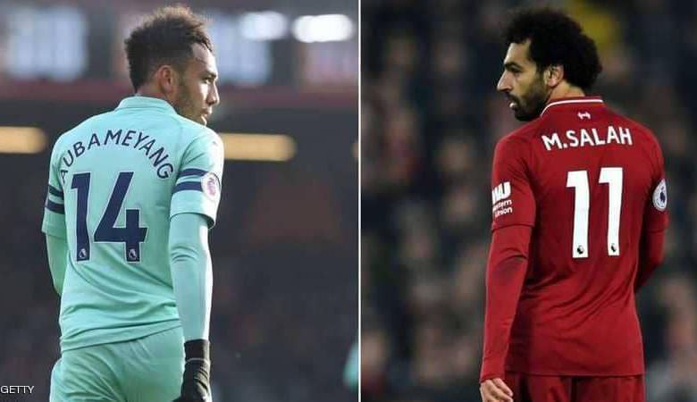 أوباميانغ ومحمد صلاح.. "كسر عظم" في الآنفيلد