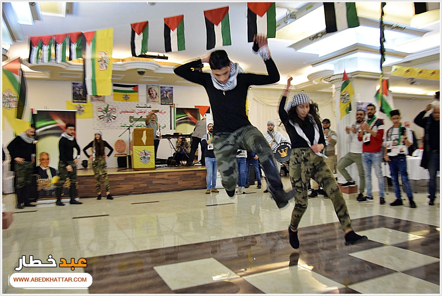 احياء الذكرى 54 لانطلاقة الثورة الفلسطينية في برلين