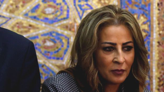 جمانة غنيمات وزيرة الدولة الأردنية لشؤون الإعلام والمتحدثة باسم الحكومة