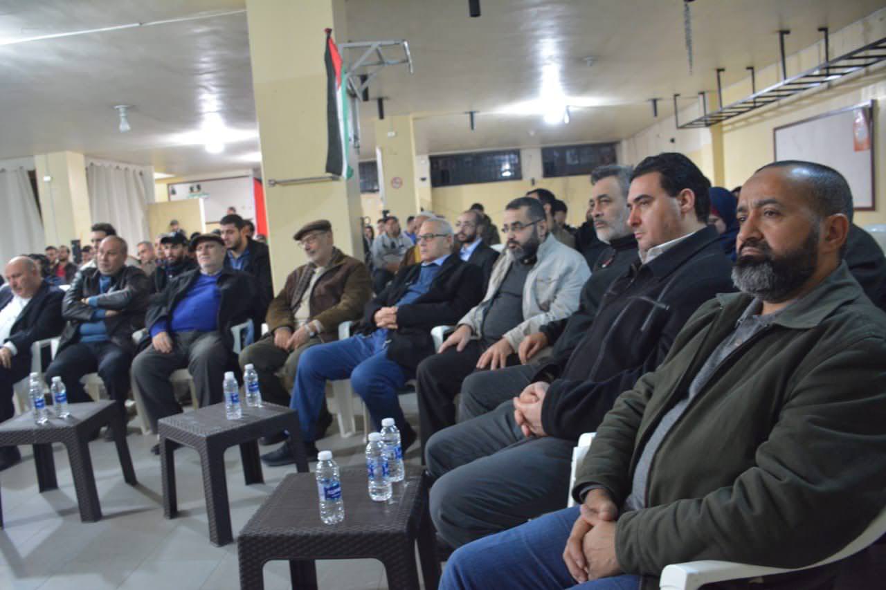 ندوة تكريمية لبنانية فلسطينية للمطران كبوجي في مخيم برج البراجنة