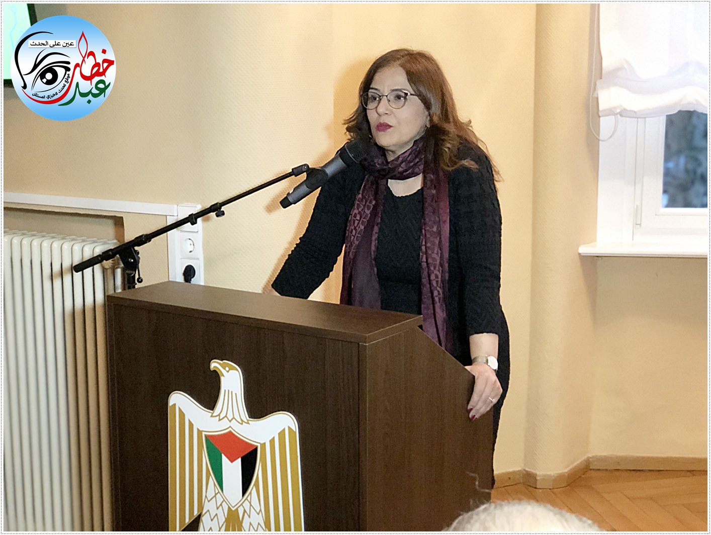 سفيرة فلسطين في ألمانيا الدكتورة خلود دعيبس