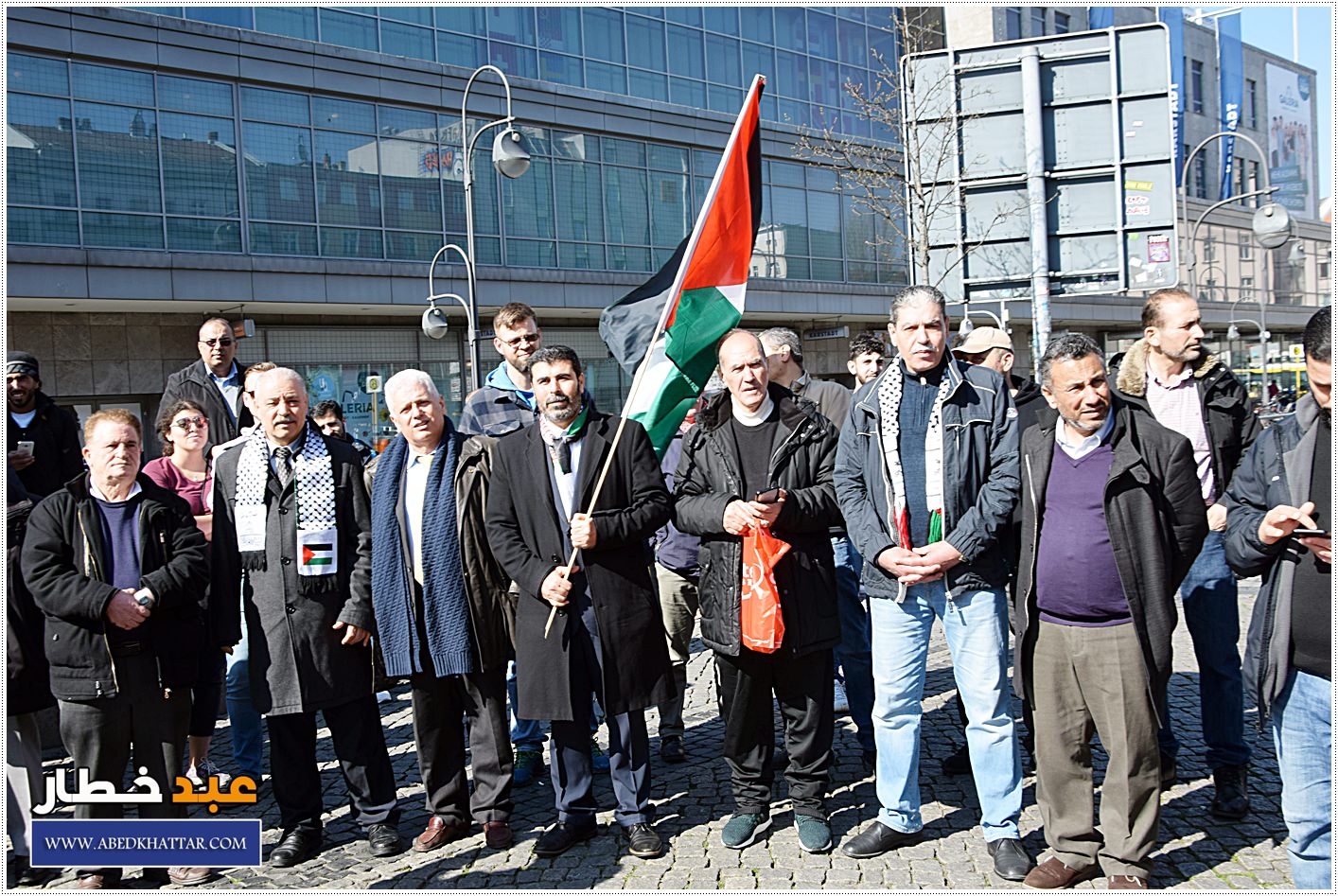 لجان فلسطين الديمقراطية ببرلين تحيي ذكرى يوم الأرض الخالدة الــ43