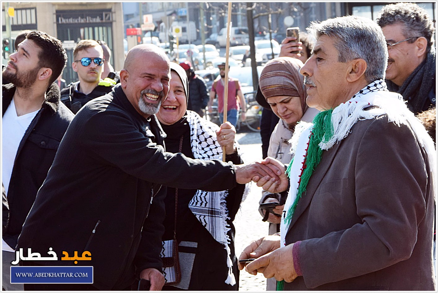 لجان فلسطين الديمقراطية ببرلين تحيي ذكرى يوم الأرض الخالدة الــ43