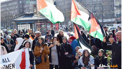 لجان فلسطين الديمقراطية ببرلين تحيي ذكرى يوم الأرض الخالدة الــ43