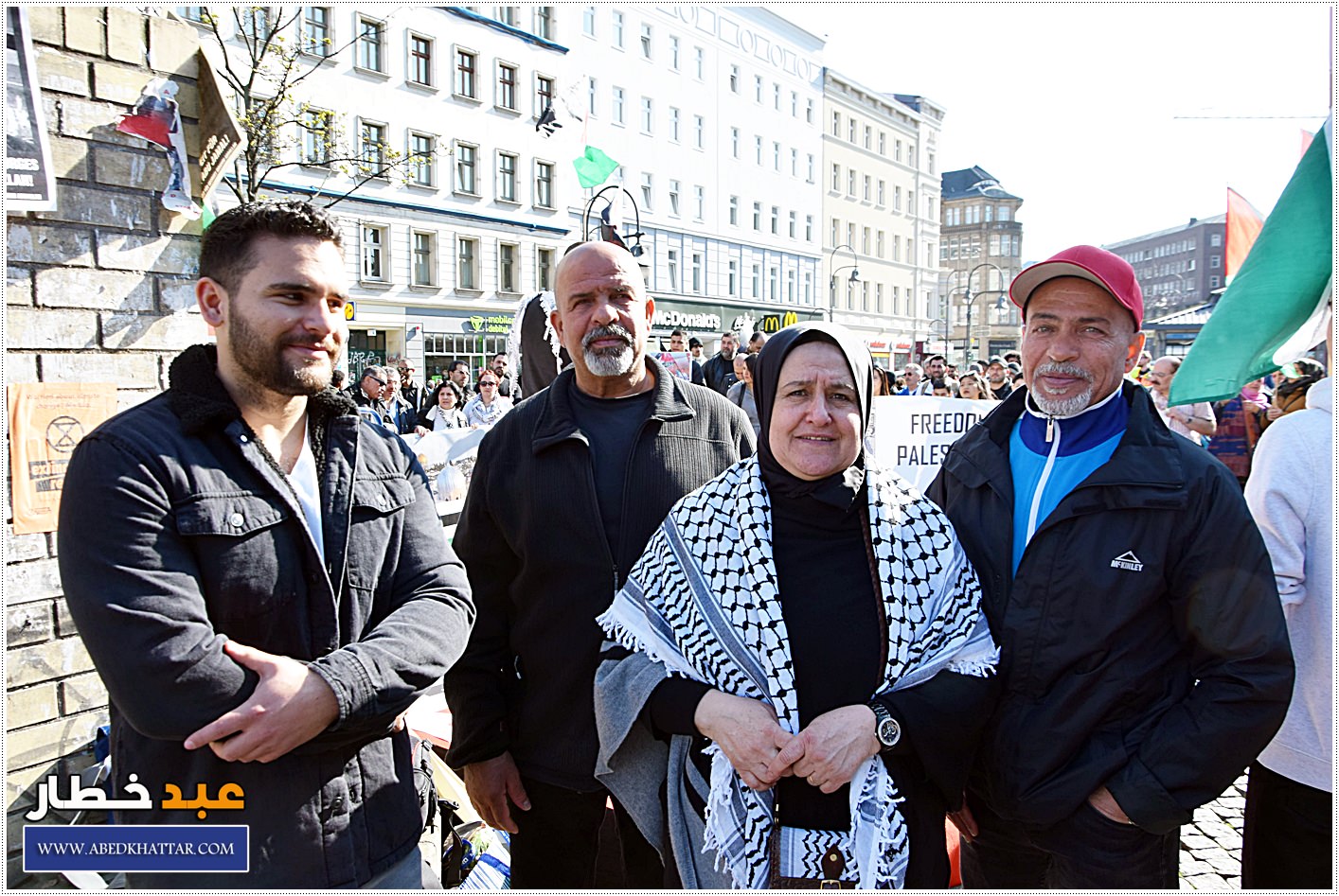 لجان فلسطين الديمقراطية ببرلين تحيي ذكرى يوم الأرض الخالدة الــ43