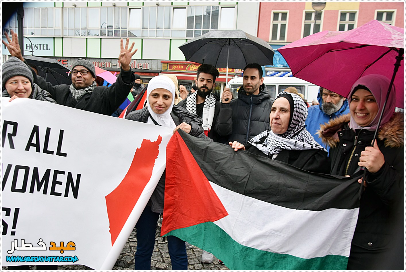 وقفة تضامن مع الاسرى والاسيرات البواسل في سجون الاحتلال في العاصمة الالمانية برلين