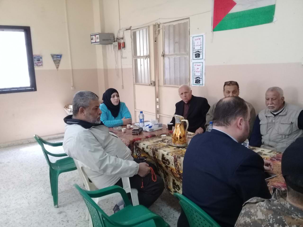 لجنة الانقاذ الدولية تزور مخيم البداوي وتلتقي ممثلي اللجنة الشعبية