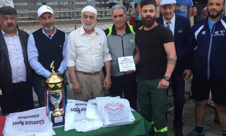 فريق الدفاع المدني الفلسطيني فوج مخيم البداوي على مواكبة الدورة التي نظمها نادي الأشبال و نادي جنين بمناسبة يوم الأرض