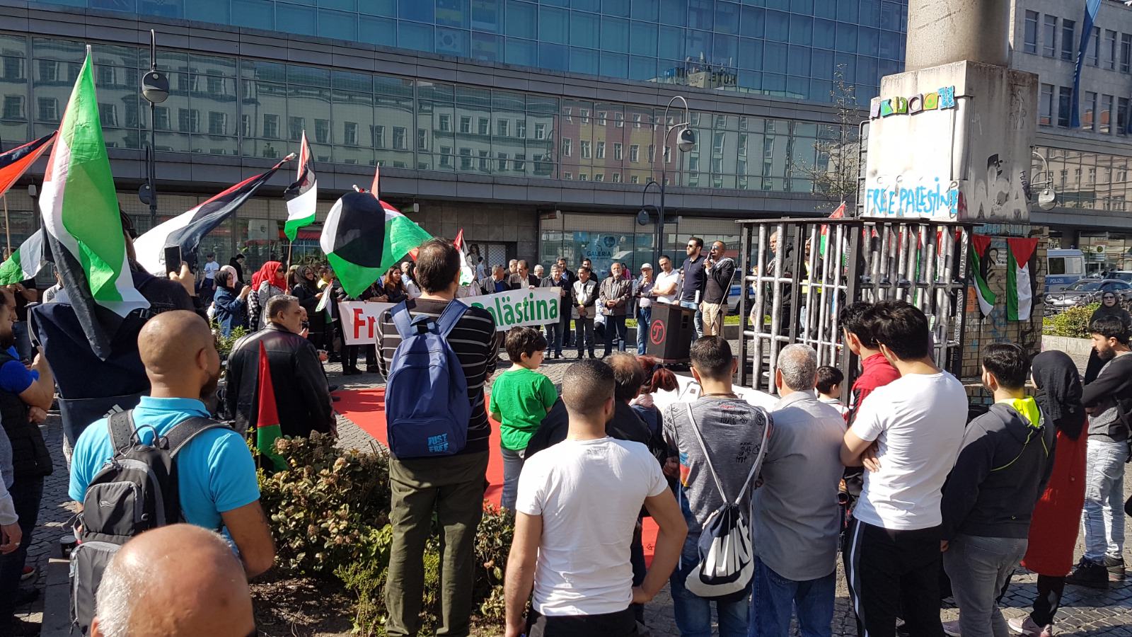 فعالية تضامنية في برلين مع الأسرى وإحياء ليوم الأسير الفلسطيني