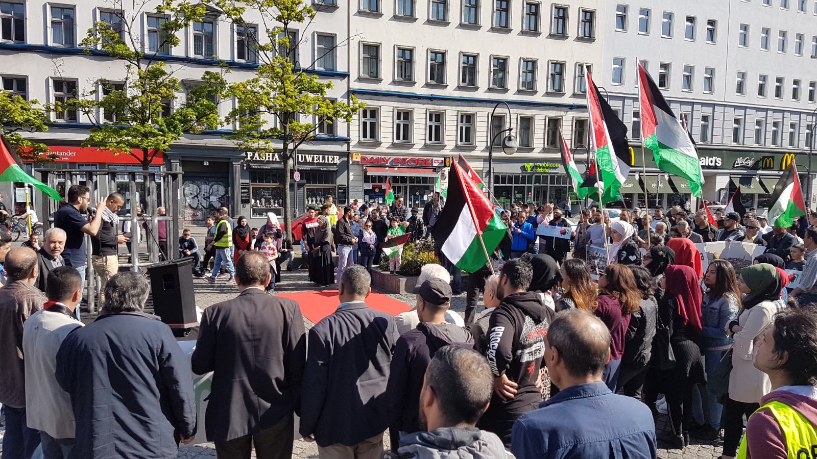 فعالية تضامنية في برلين مع الأسرى وإحياء ليوم الأسير الفلسطيني