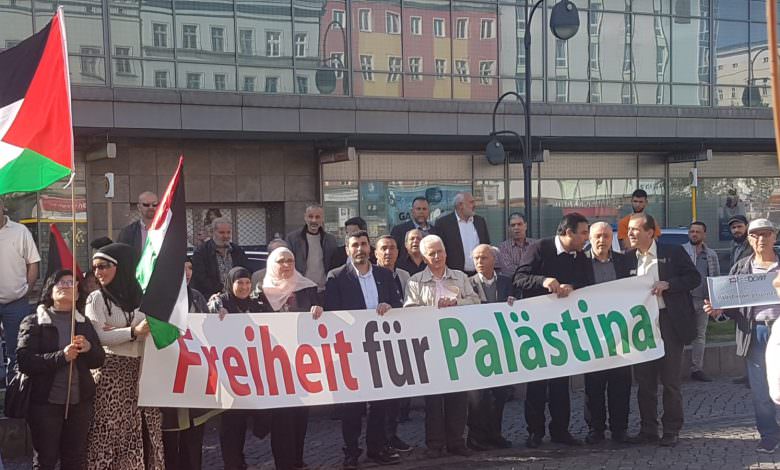 فعالية تضامنية في برلين مع الأسرى وإحياء ليوم الأسير الفلسطيني