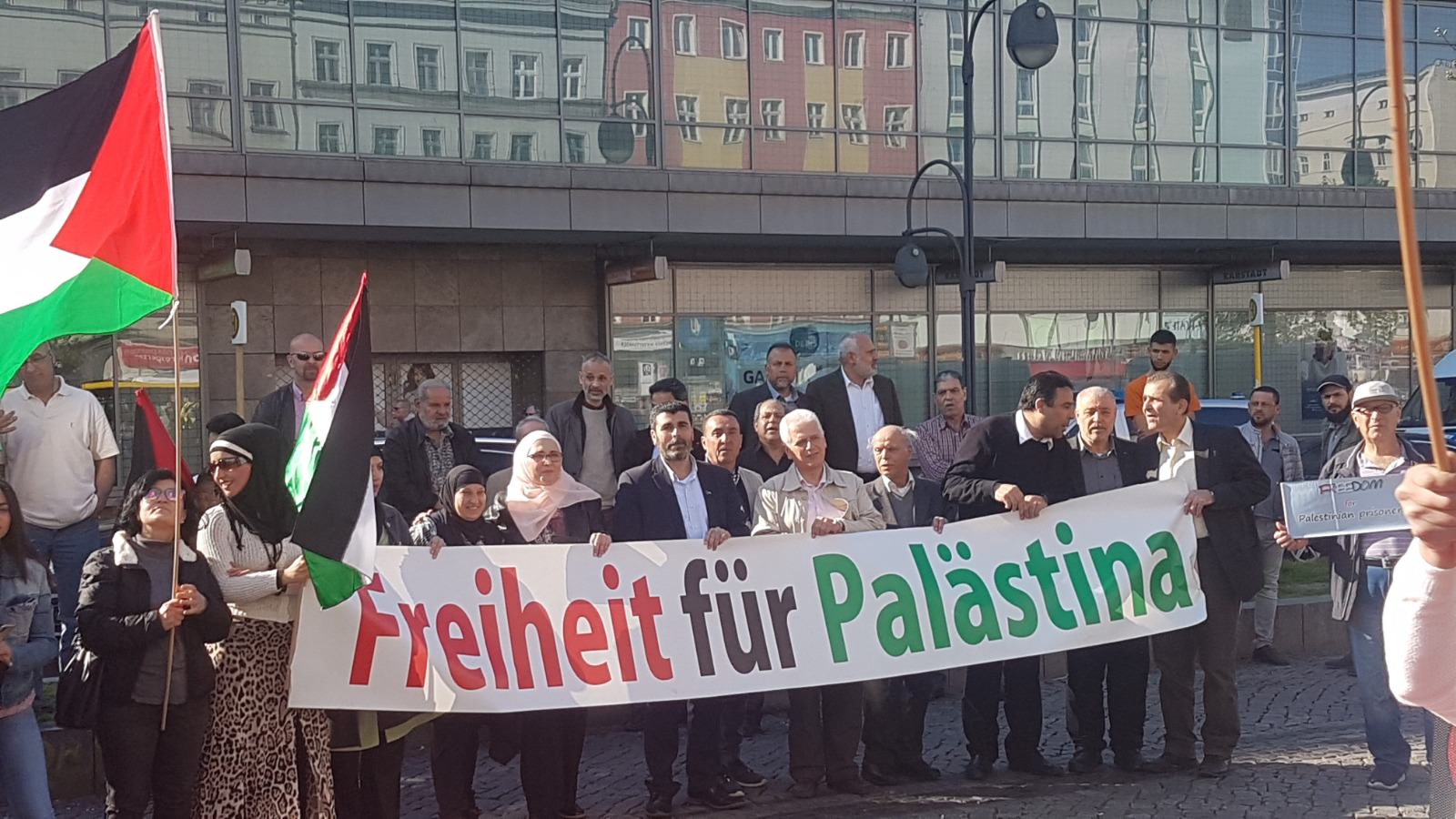 فعالية تضامنية في برلين مع الأسرى وإحياء ليوم الأسير الفلسطيني