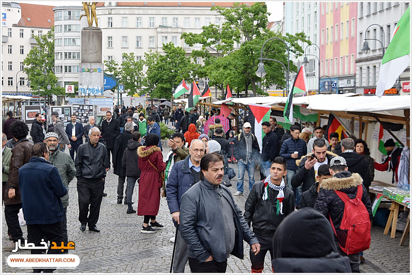 اللجنة الوطنية الفلسطينية تحيي ذكرى النكبة الـ 71 في مهرجاناً جماهيرياً حاشدا في العاصمة الالمانية / برلين