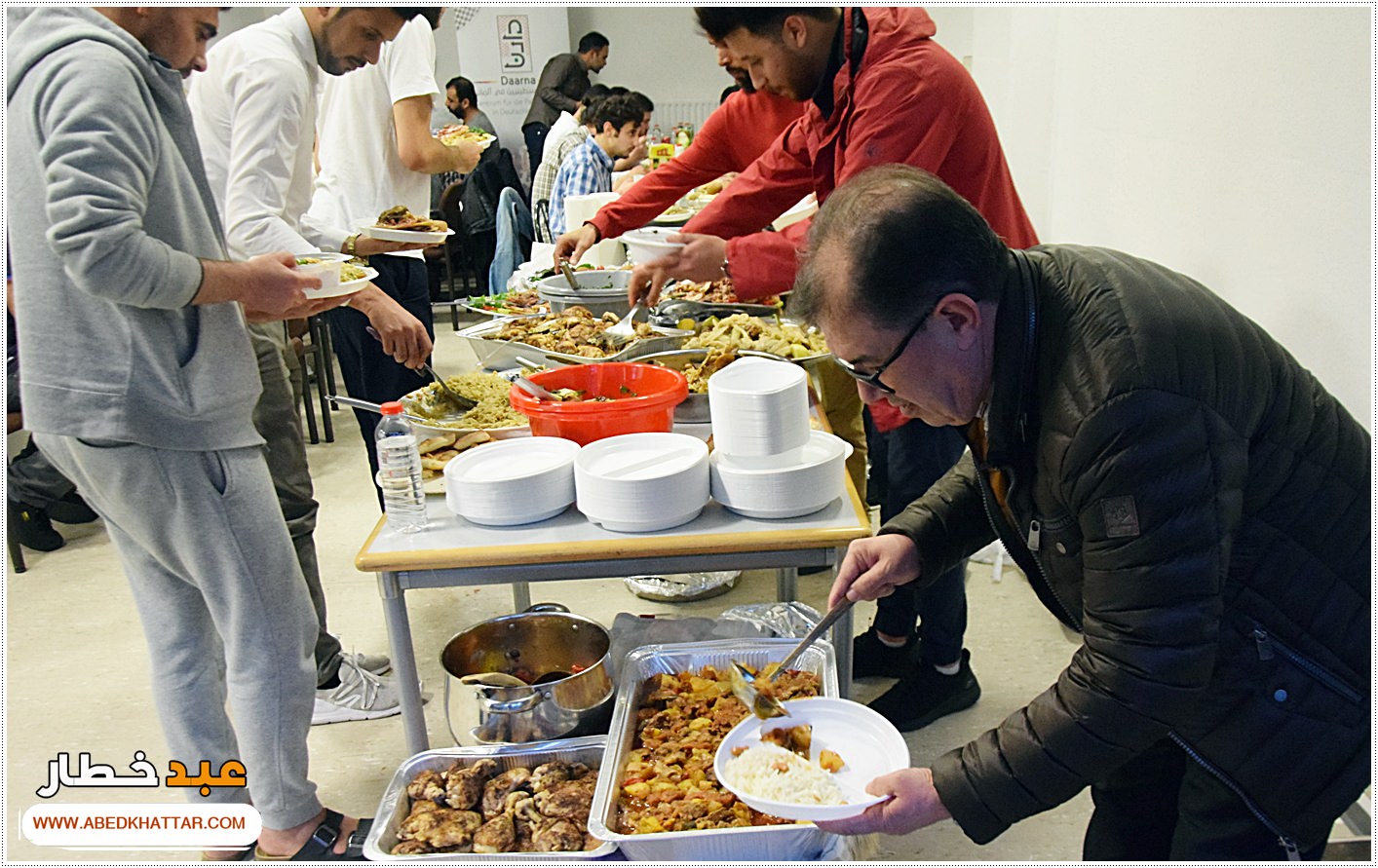 مائدة افطار رمضانية لطلابنا الفلسطينيين في مركز دارنا في برلين