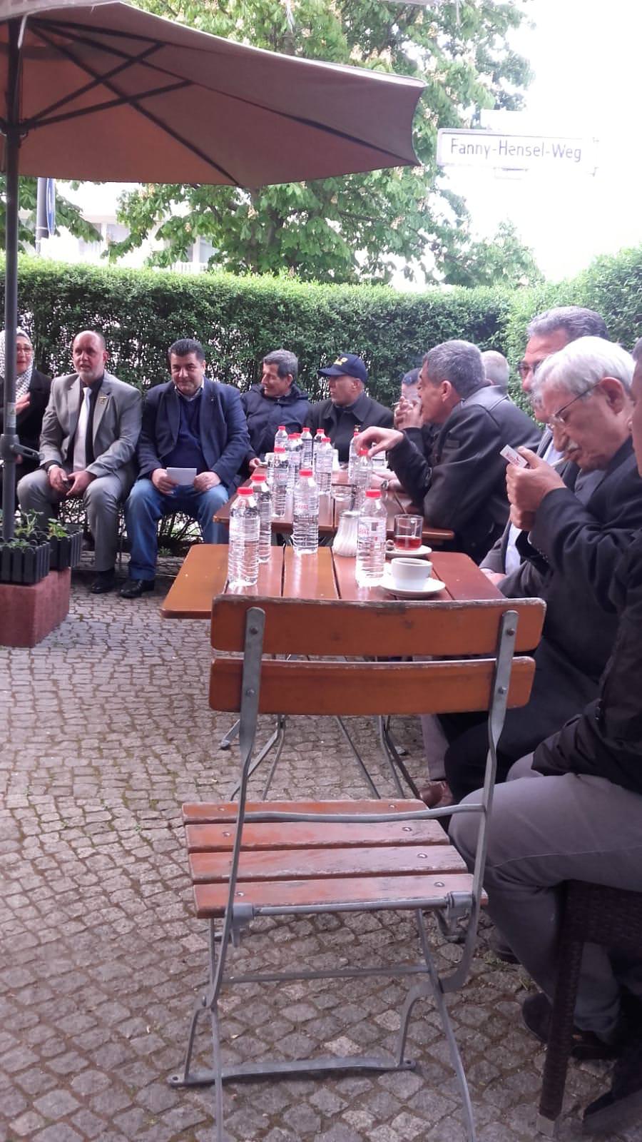 أمسية شعرية للشاعر الفلسطيني الكبير غسان إبراهيم في برلين