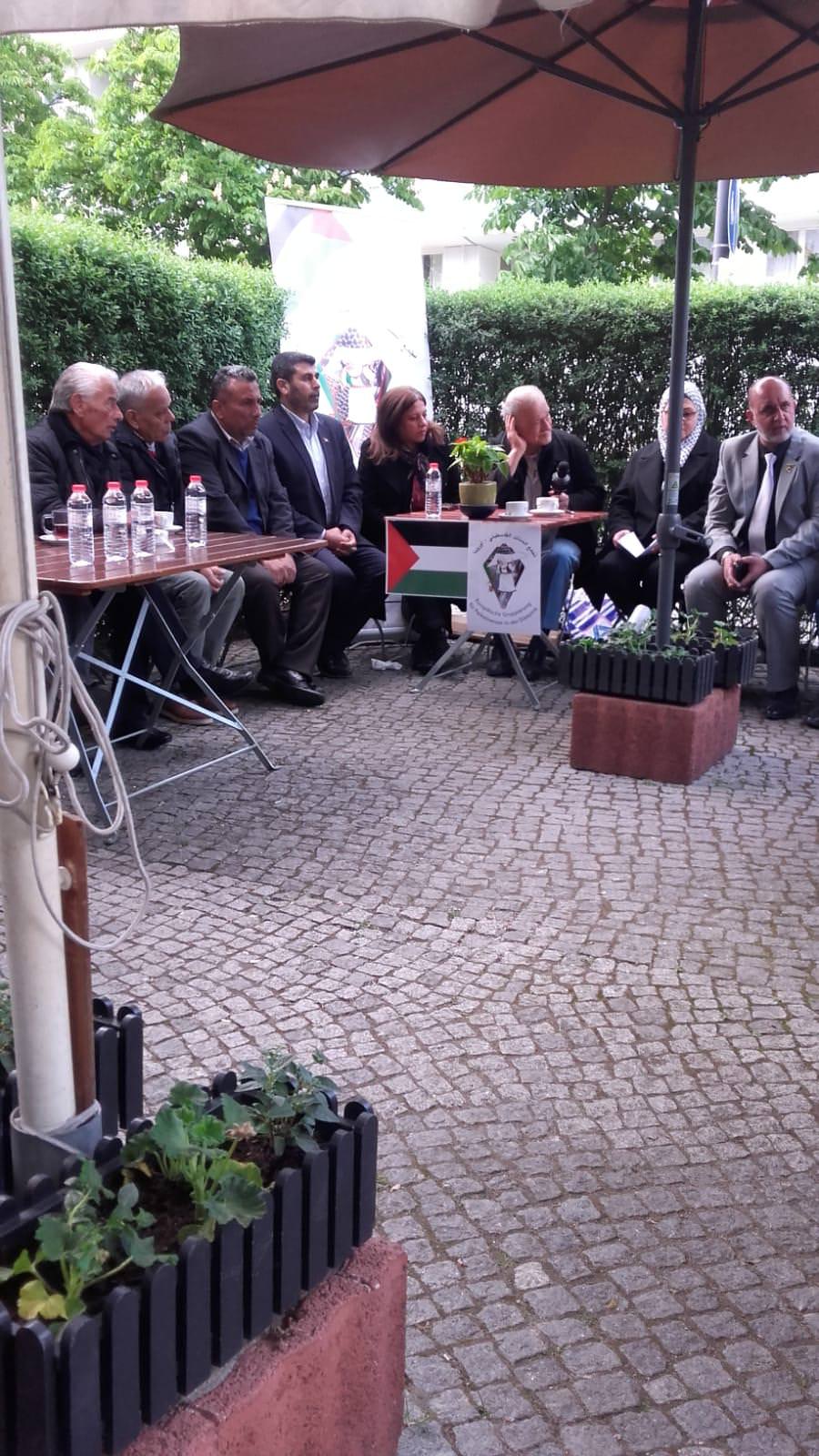 أمسية شعرية للشاعر الفلسطيني الكبير غسان إبراهيم في برلين