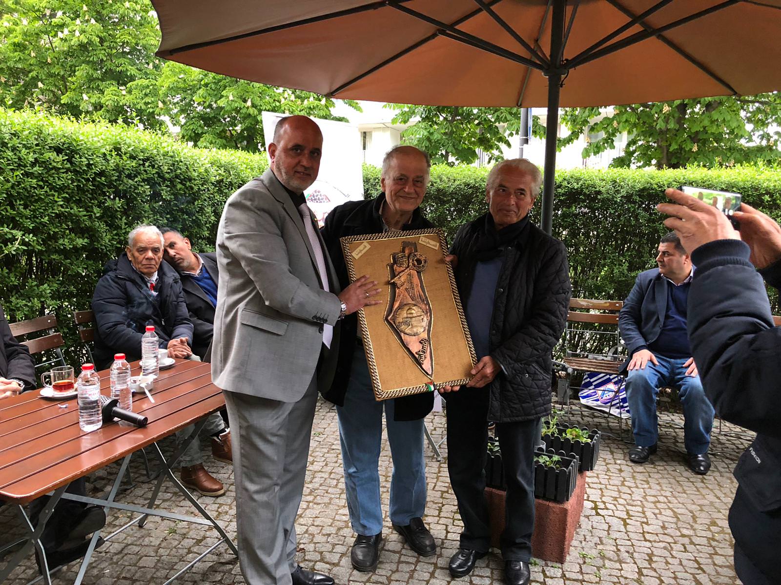 أمسية شعرية للشاعر الفلسطيني الكبير غسان إبراهيم في برلين