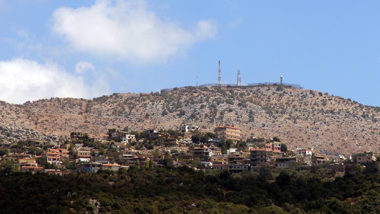 موقع تلة رمثا في مزارع شبعا المحتلة