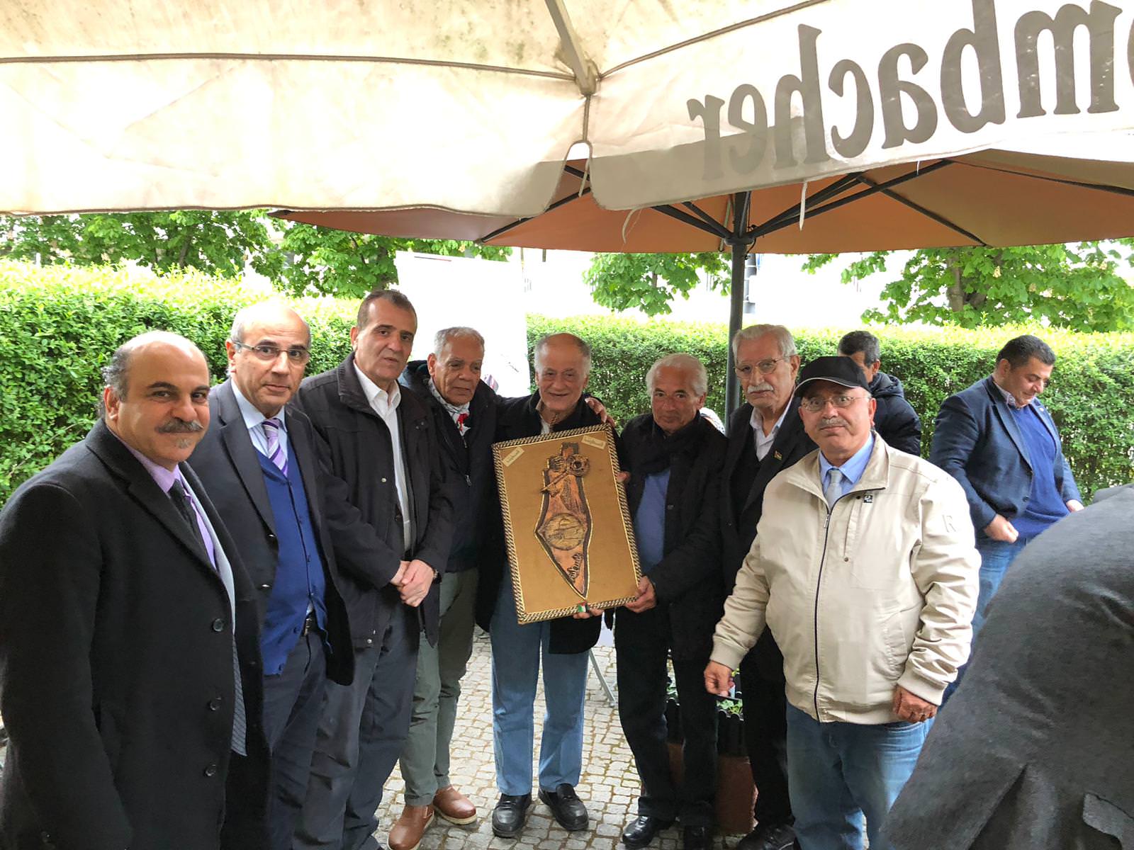 أمسية شعرية للشاعر الفلسطيني الكبير غسان إبراهيم في برلين