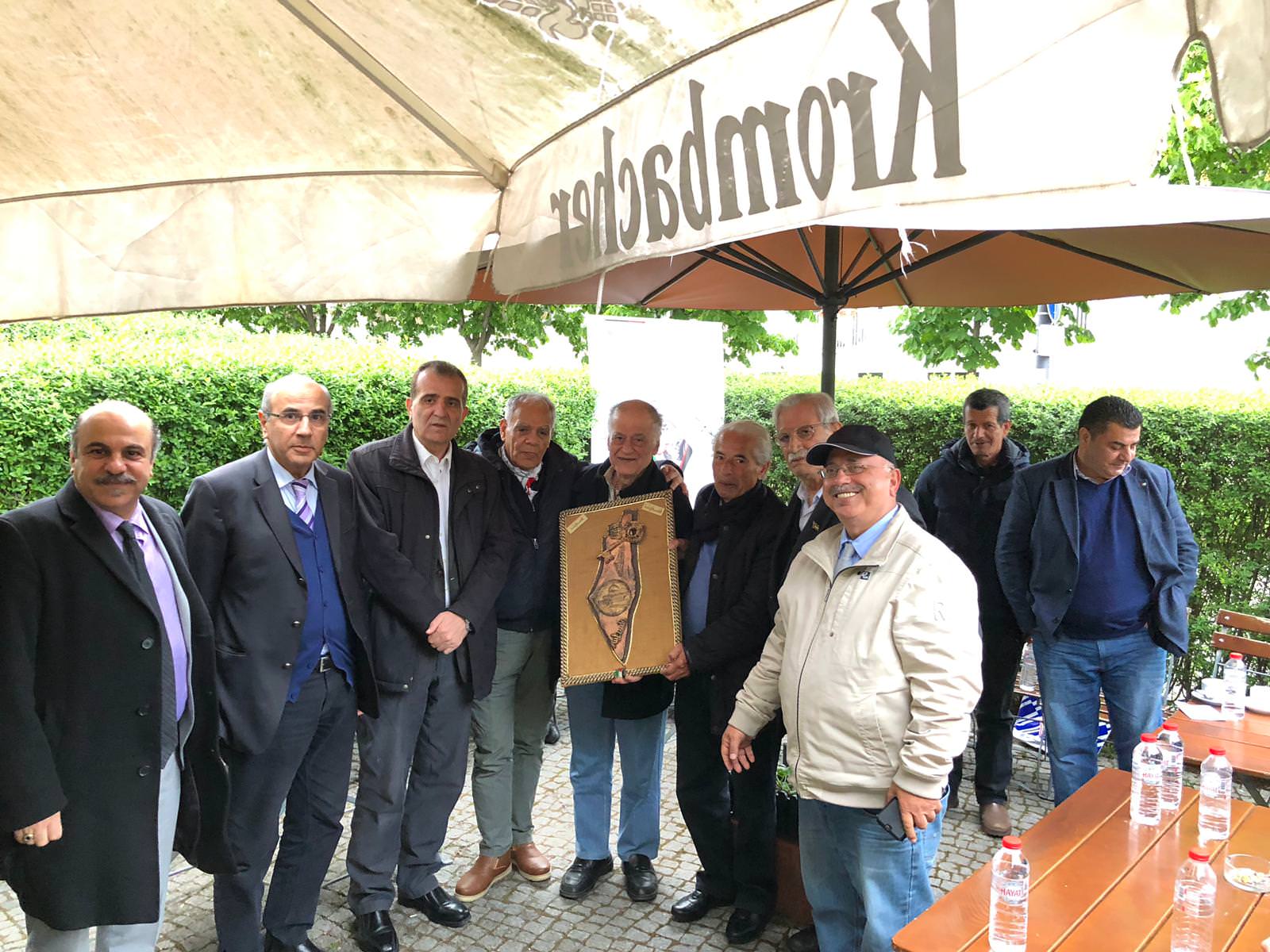 أمسية شعرية للشاعر الفلسطيني الكبير غسان إبراهيم في برلين