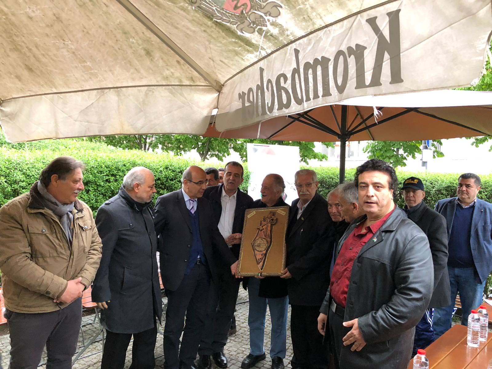 أمسية شعرية للشاعر الفلسطيني الكبير غسان إبراهيم في برلين