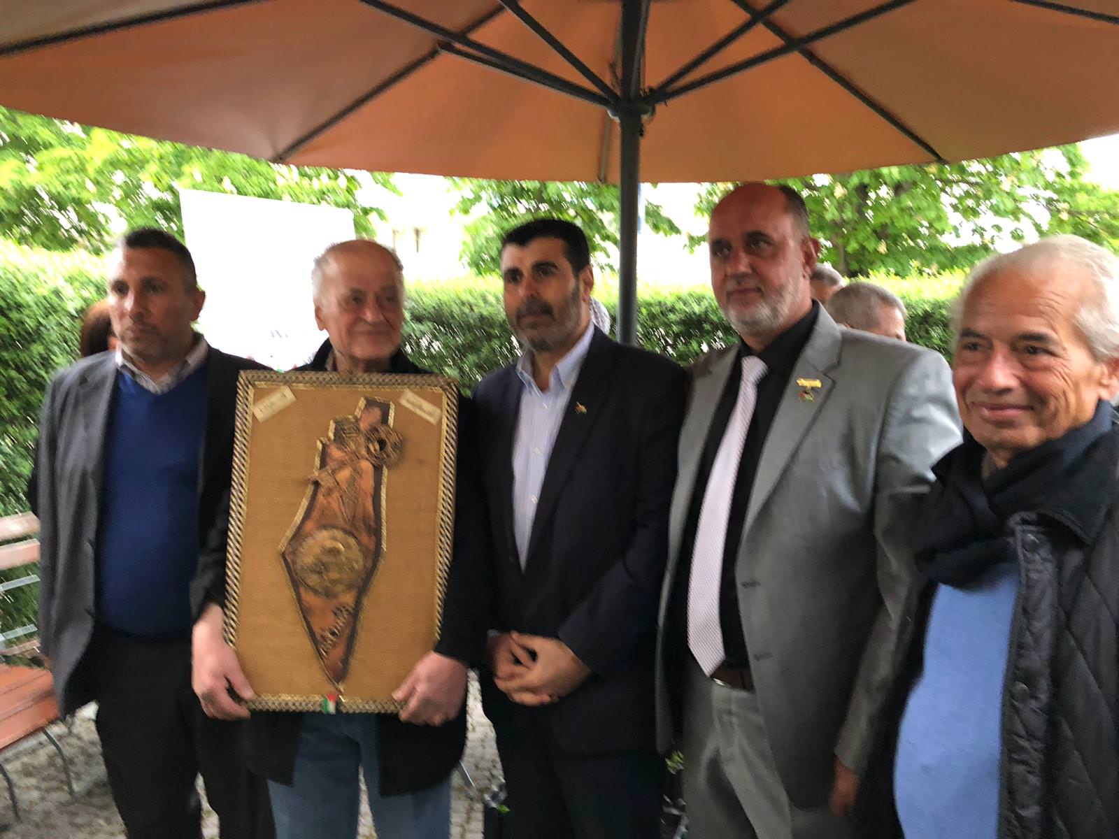 أمسية شعرية للشاعر الفلسطيني الكبير غسان إبراهيم في برلين