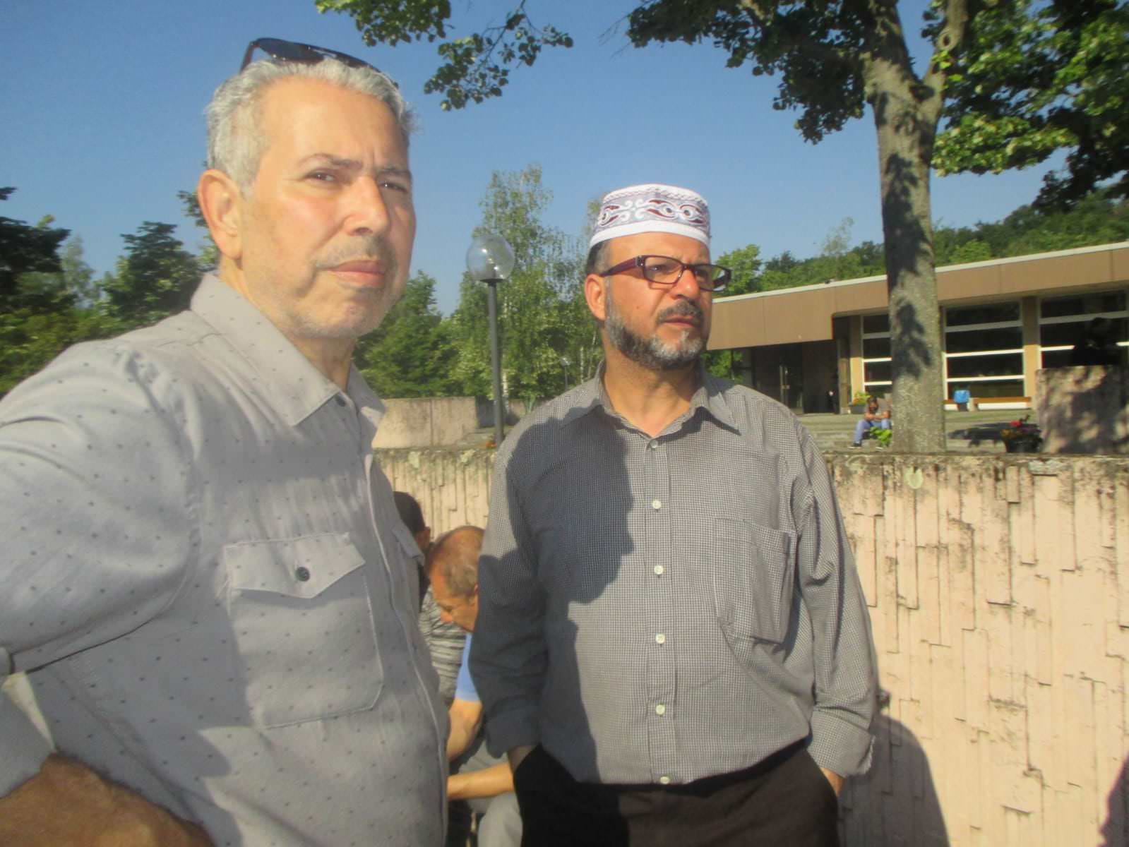 تشييع جنازة المرحومة سميرة فيومي ام فادي سعد بمقبرة الشبنداو في برلين