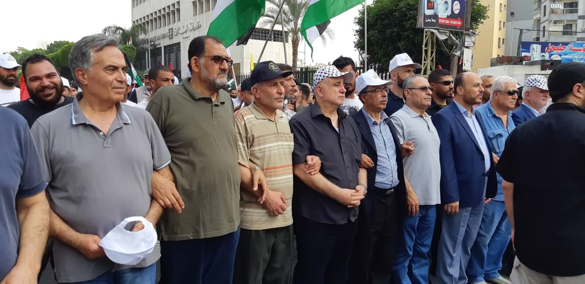 حركة الجهاد الإسلامي تشارك بفعاليات يوم القدس العالمي في لبنان