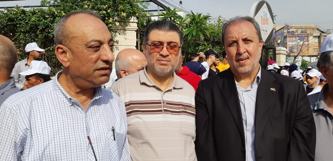 حركة الجهاد الإسلامي تشارك بفعاليات يوم القدس العالمي في لبنان