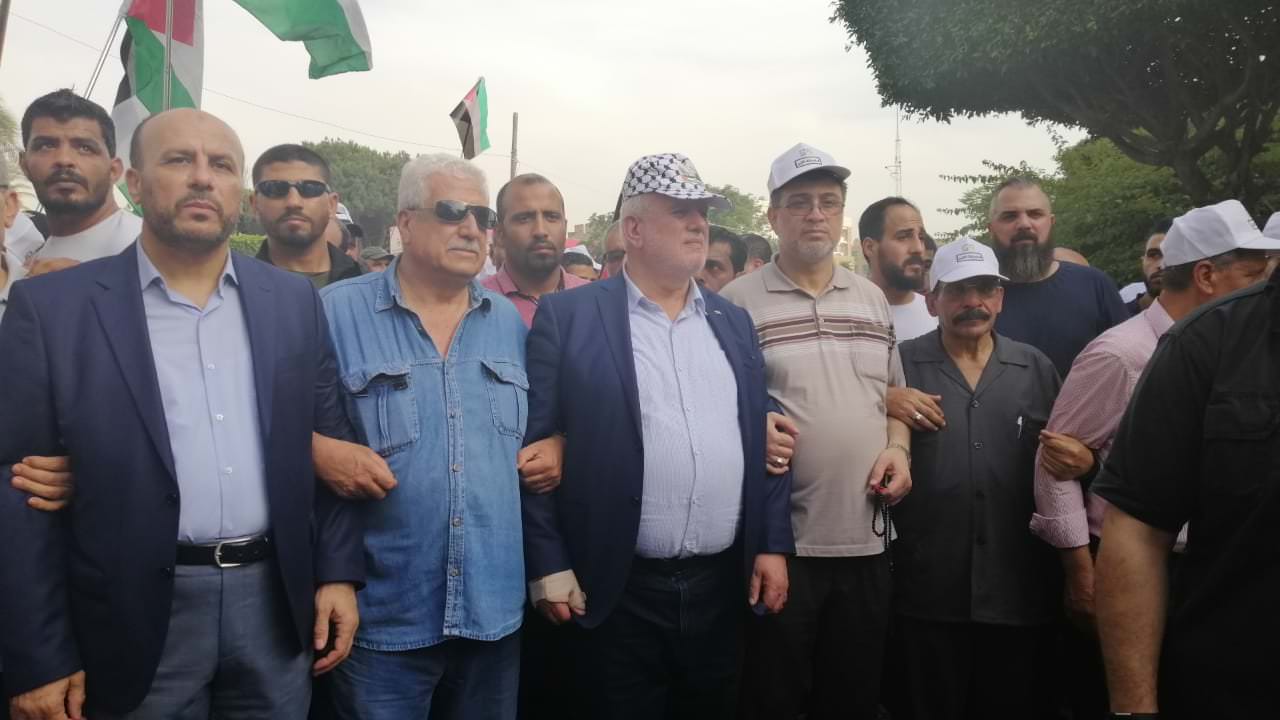 حركة الجهاد الإسلامي تشارك بفعاليات يوم القدس العالمي في لبنان