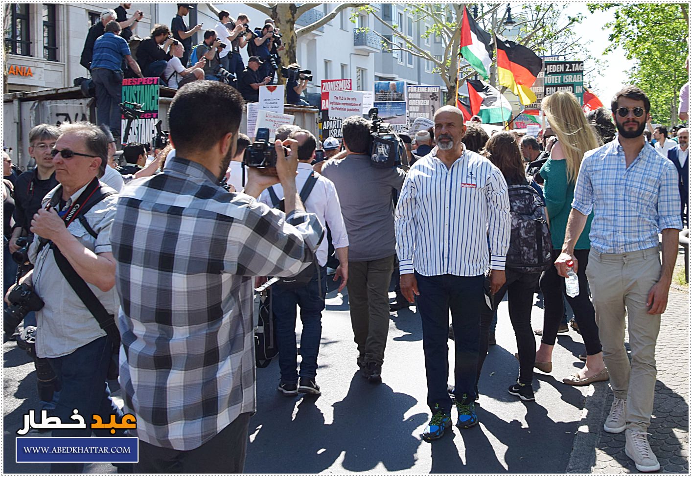 إحياء يوم القدس العالمي في العاصمة الألمانية برلين وسط اجراءات أمنية كثيفة