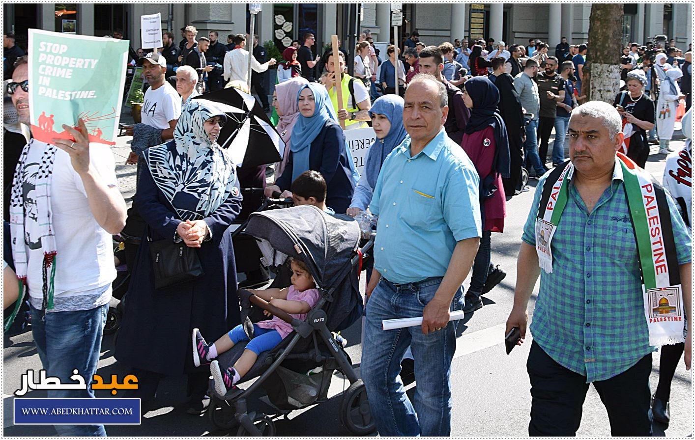 إحياء يوم القدس العالمي في العاصمة الألمانية برلين وسط اجراءات أمنية كثيفة