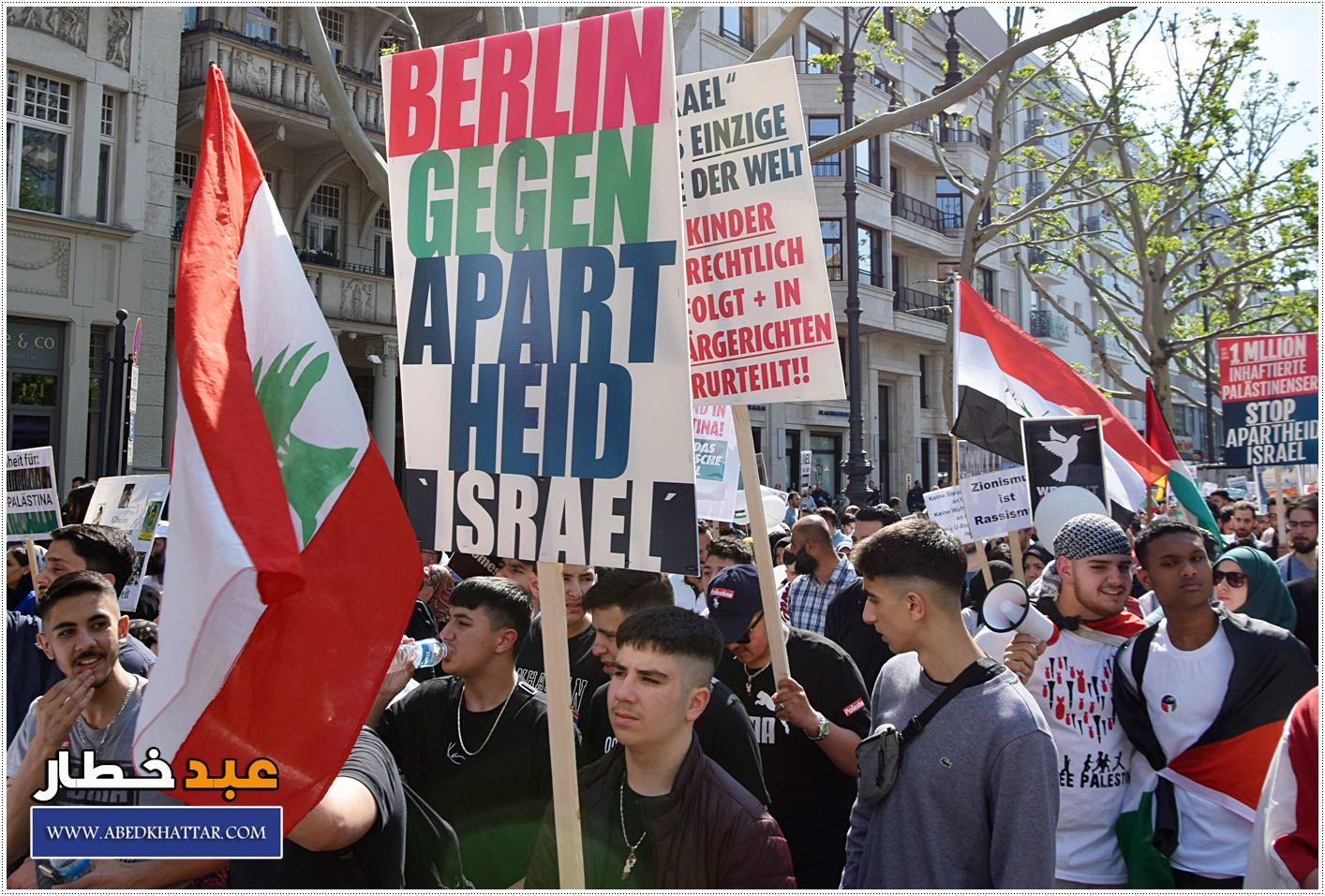 إحياء يوم القدس العالمي في العاصمة الألمانية برلين وسط اجراءات أمنية كثيفة