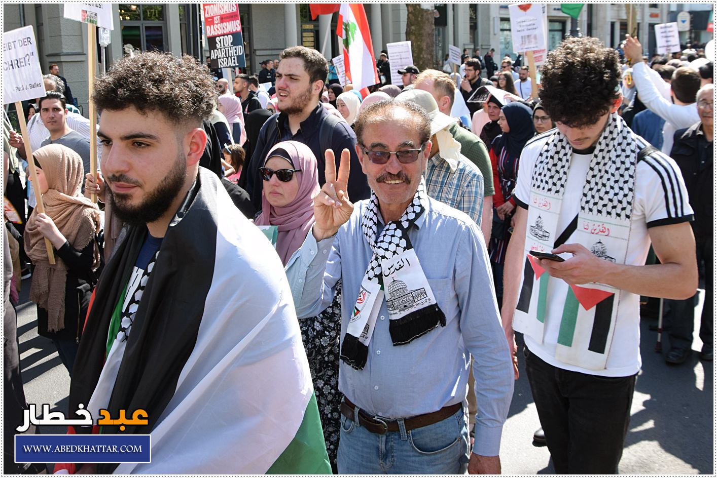 إحياء يوم القدس العالمي في العاصمة الألمانية برلين وسط اجراءات أمنية كثيفة