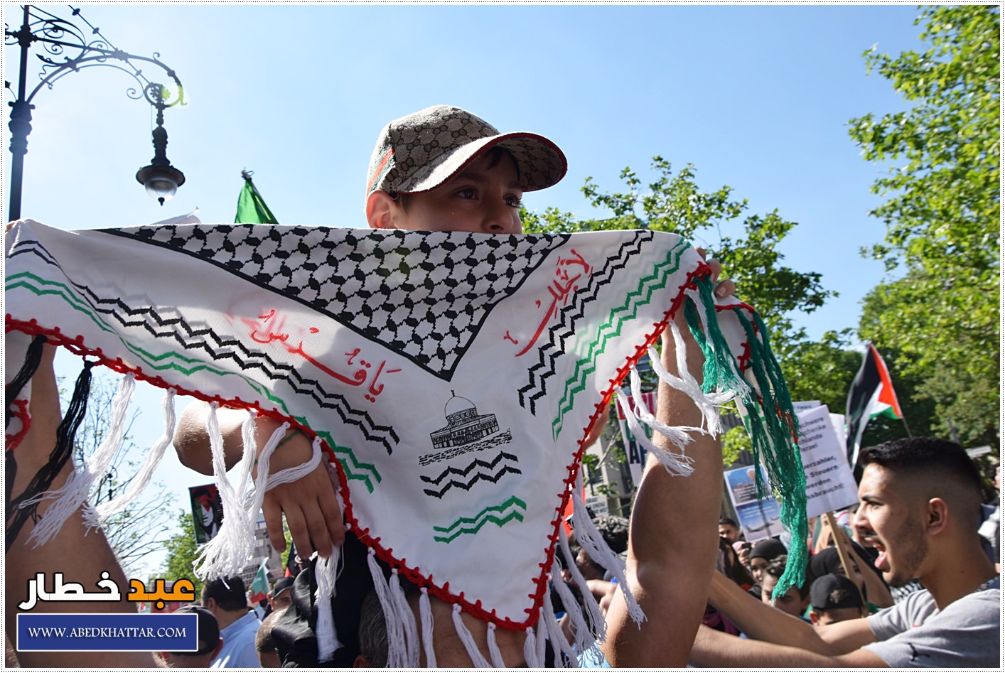 إحياء يوم القدس العالمي في العاصمة الألمانية برلين وسط اجراءات أمنية كثيفة