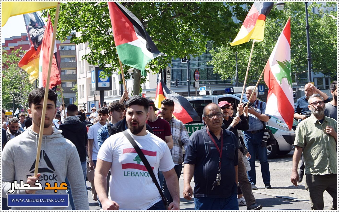 إحياء يوم القدس العالمي في العاصمة الألمانية برلين وسط اجراءات أمنية كثيفة