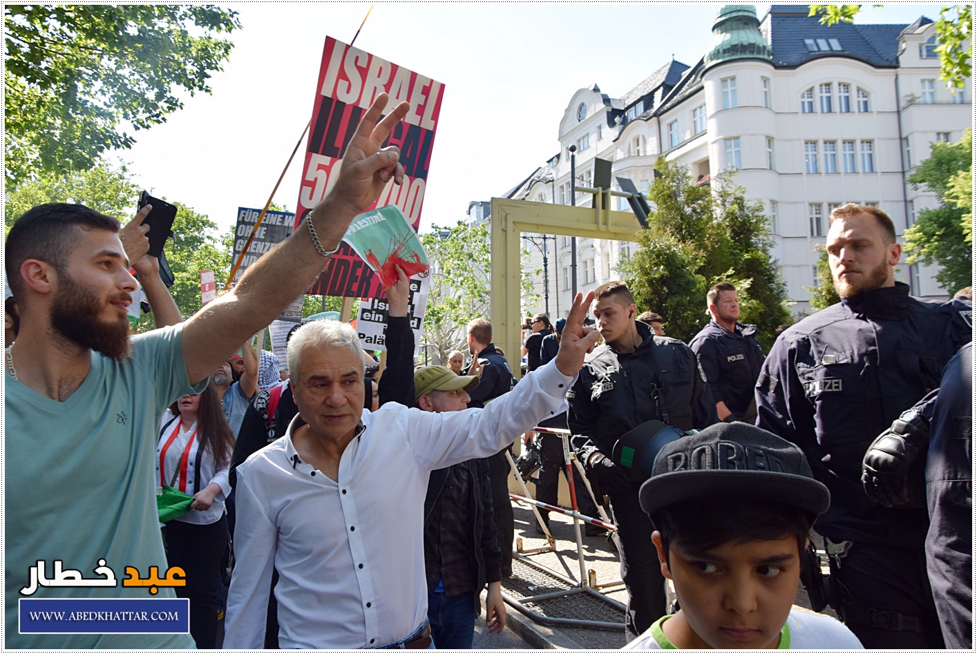 إحياء يوم القدس العالمي في العاصمة الألمانية برلين وسط اجراءات أمنية كثيفة