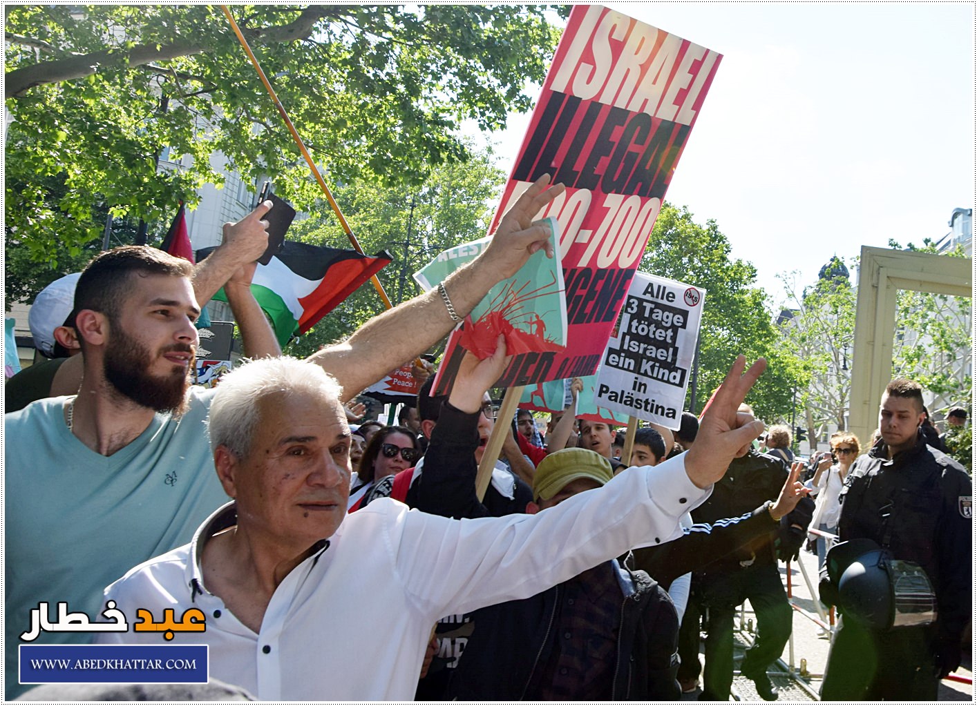 إحياء يوم القدس العالمي في العاصمة الألمانية برلين وسط اجراءات أمنية كثيفة