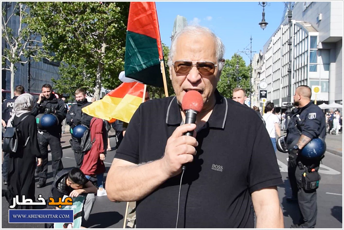 إحياء يوم القدس العالمي في العاصمة الألمانية برلين وسط اجراءات أمنية كثيفة