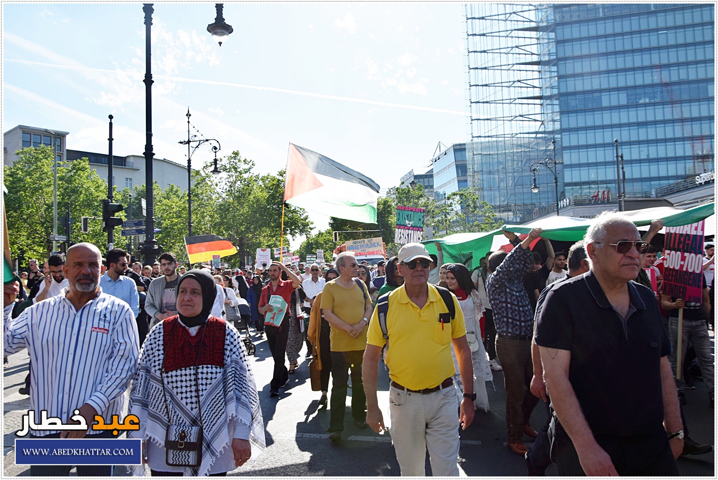 إحياء يوم القدس العالمي في العاصمة الألمانية برلين وسط اجراءات أمنية كثيفة