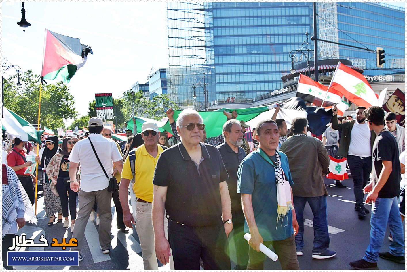 إحياء يوم القدس العالمي في العاصمة الألمانية برلين وسط اجراءات أمنية كثيفة