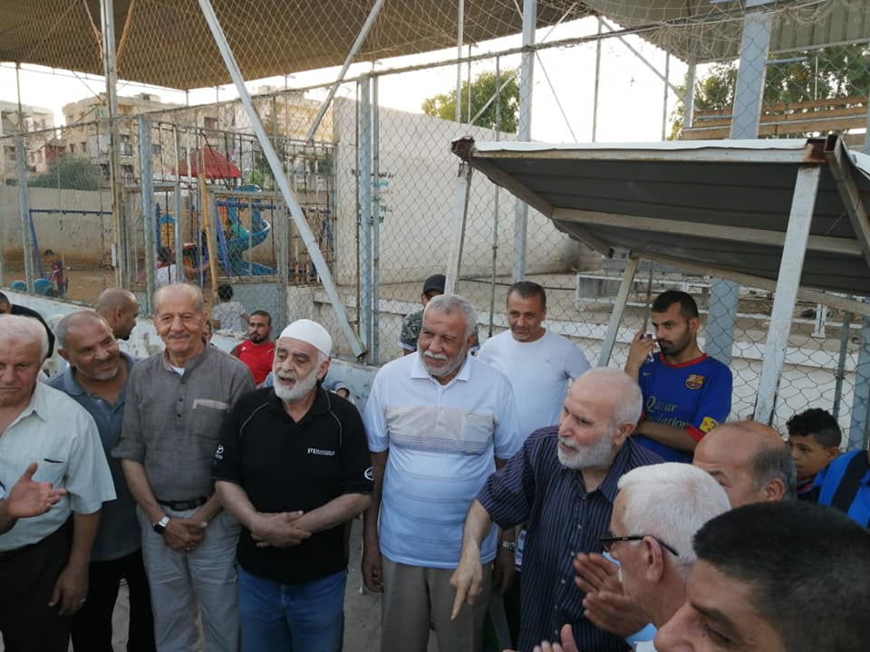 تعادل قدماء شبيبة فلسطين على قدماء نادي النضال الفلسطيني في مخيم البداوي