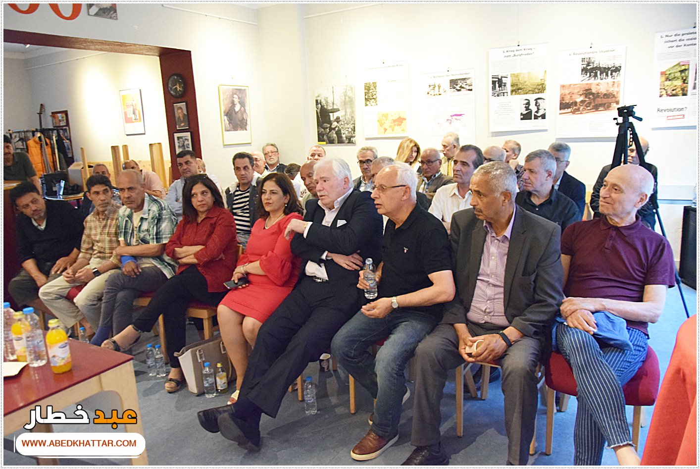 المانيا || ندوة سياسية للنائب يوسف جبارين في العاصمة برلين