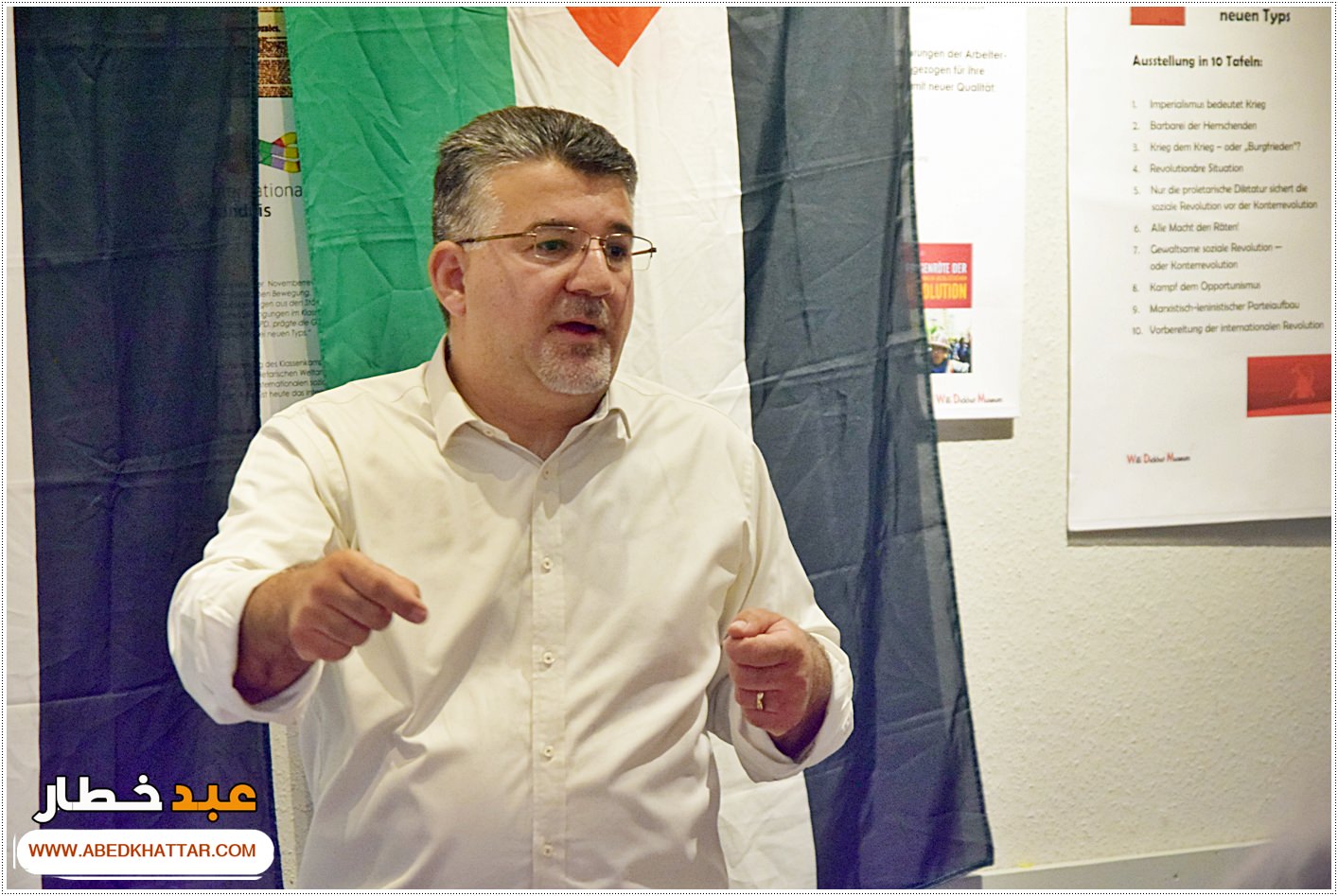 المانيا || ندوة سياسية للنائب يوسف جبارين في العاصمة برلين