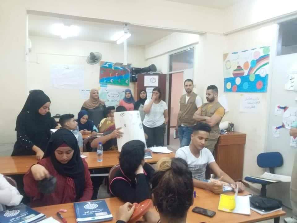 جمعية البرامج النسائية في مخيم البداوي تستقبل وفداً من مؤسسة  أنيرا لبنان