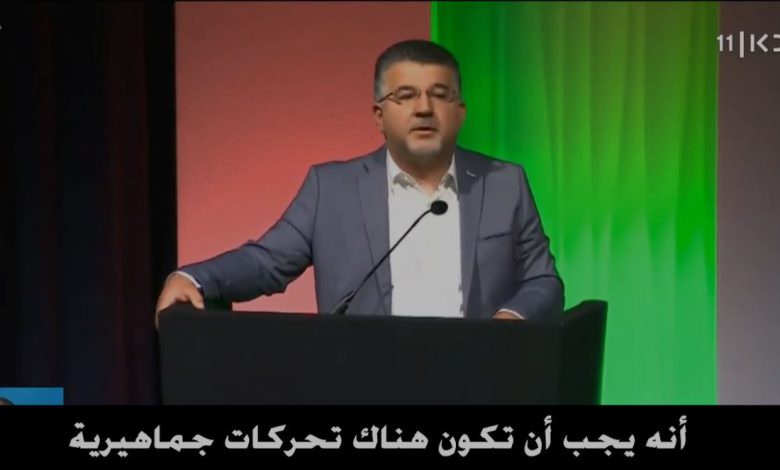 اردان يطالب الكنيست بعدم المصادقة على مشاركة النائب جبارين بمؤتمر دولي